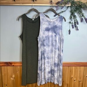 Old Navy Sleeveless Midi Dresses Set
